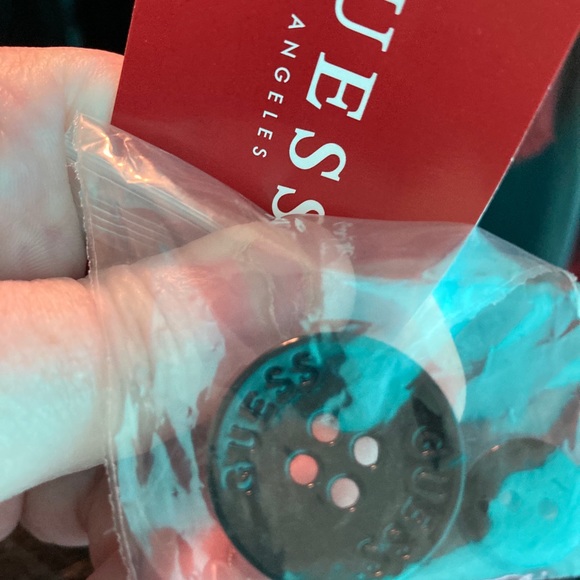 NWT Guess Kelea Duster Faux-Fur medium - Picture 7 of 8